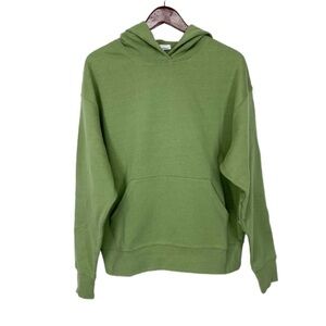 WeWoreWhat Oversized Solid Sage Green Hoodie With Kangaroo Pocket New Nwt Small